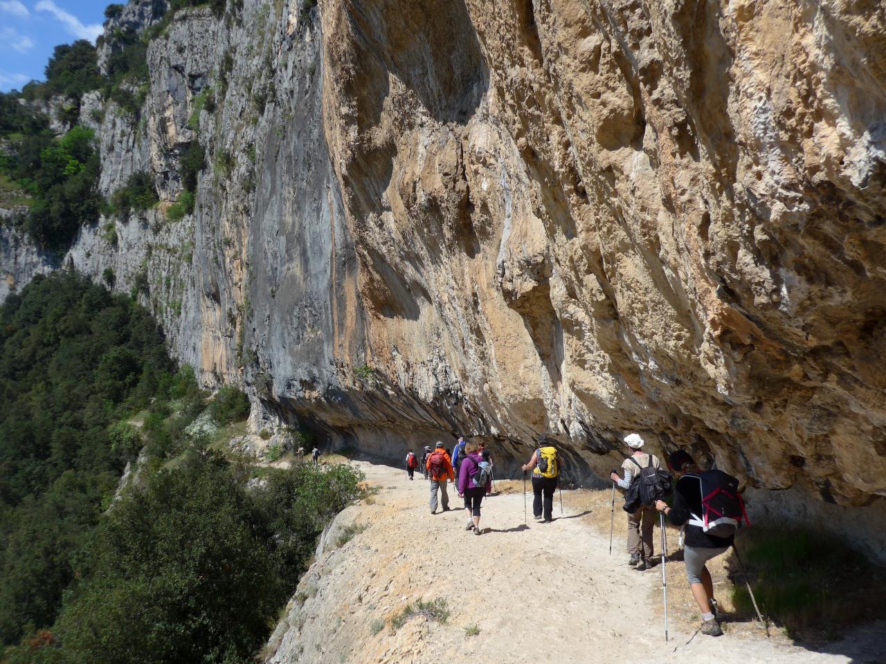 15Dans les gorges de l'Ardèche